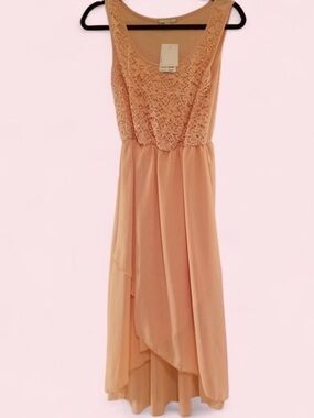Lace and chiffon Dress